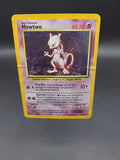 Mewtwo 10/102 Base Set Unlimited Holo Rare - Pokémon TCG - HP - Very Very Poor 