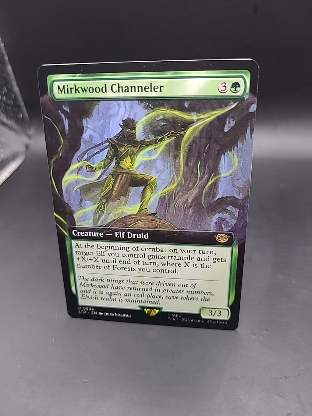 EXTENDED Mirkwood Channeler - Lord of the Rings- NM - R 0833 - MTG