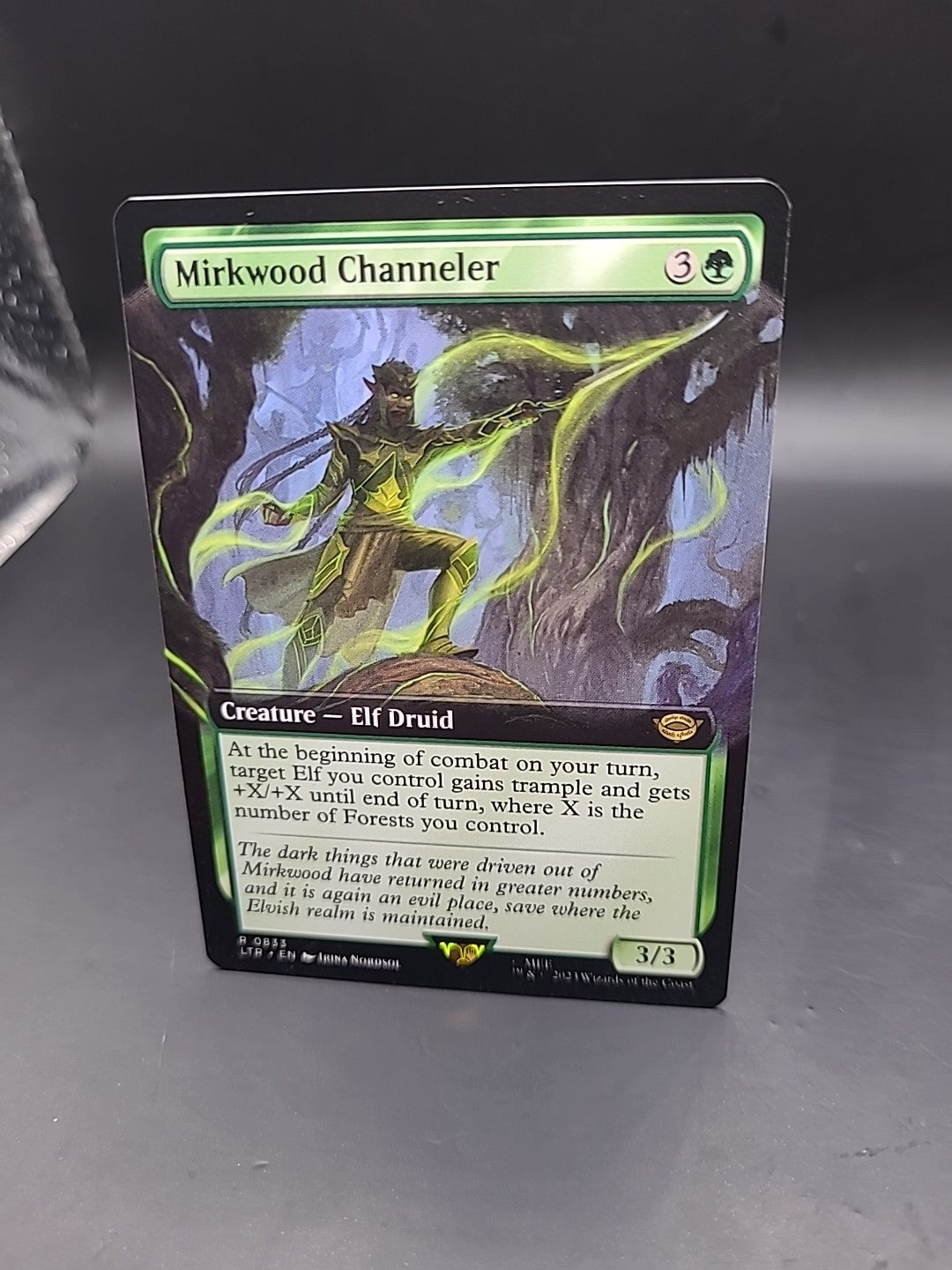 EXTENDED Mirkwood Channeler - Lord of the Rings- NM - R 0833 - MTG