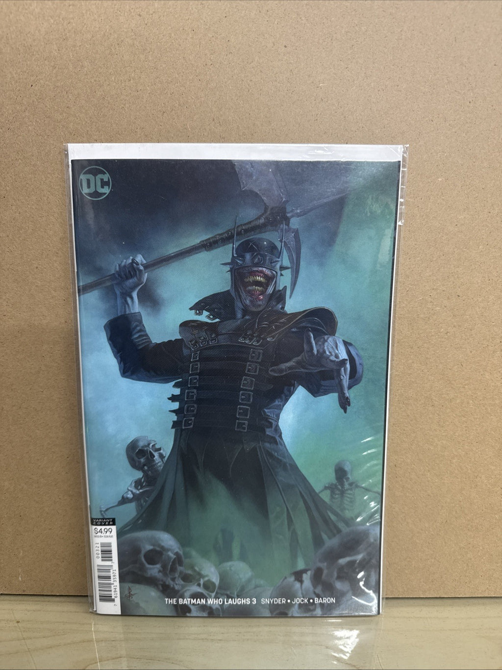 BATMAN WHO LAUGHS #3 VARIANT NM+ (9.6 OR BETTER) APRIL 2019 DC COMICS
