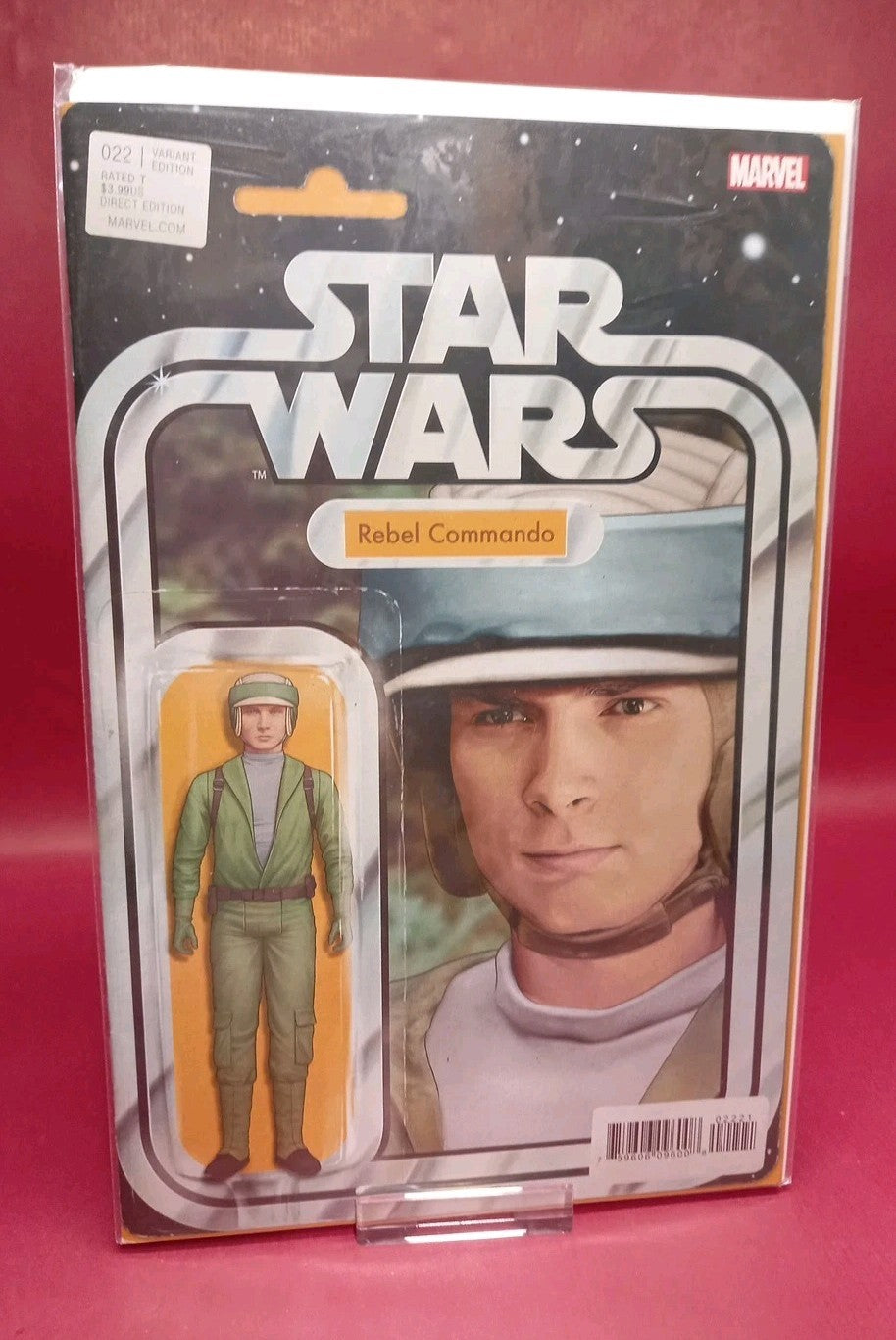Star Wars #22 Rebel Commando Action Figure Variant 