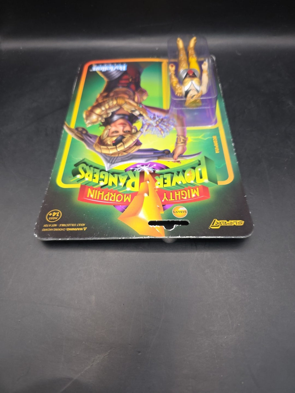 Mighty Morphin Power Rangers Scorpina ReAction Figure 10cm Brand New Sealed