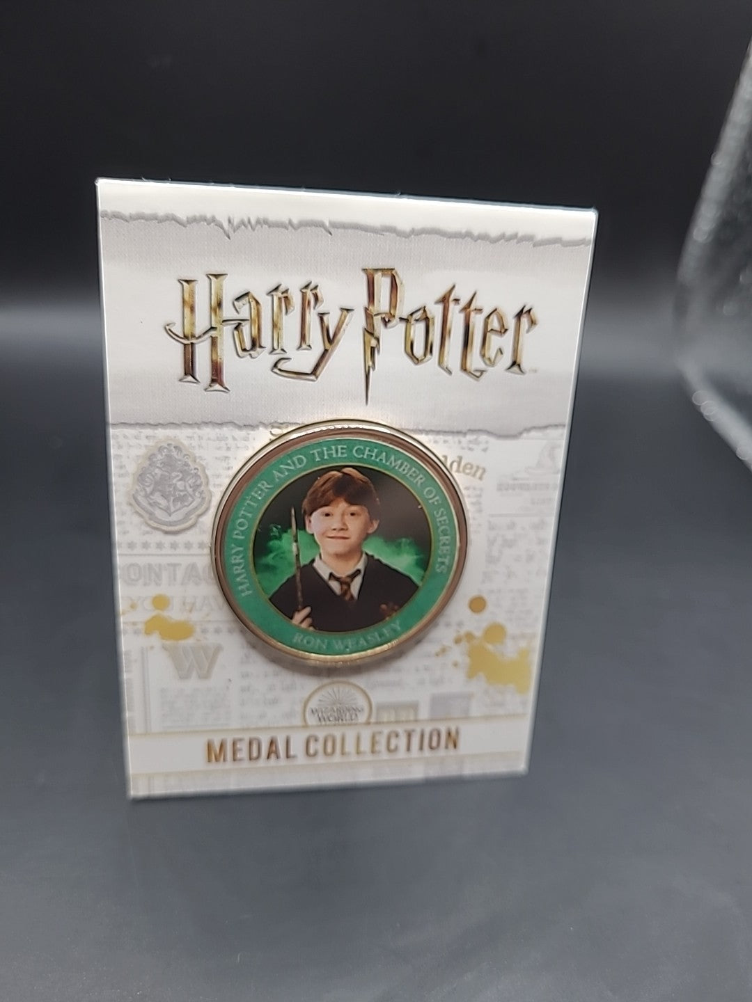 Harry Potter Medal Coin Collection - Chamber Of Secrets - Ron Weasley