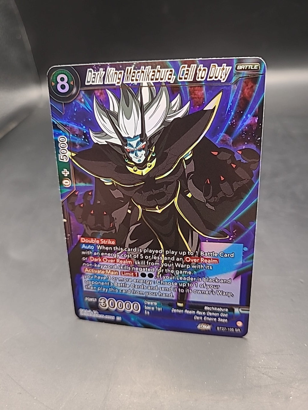 Dark King Mechikabura, Call of Duty BT27-105 SR - Dragon Ball Super Card Game