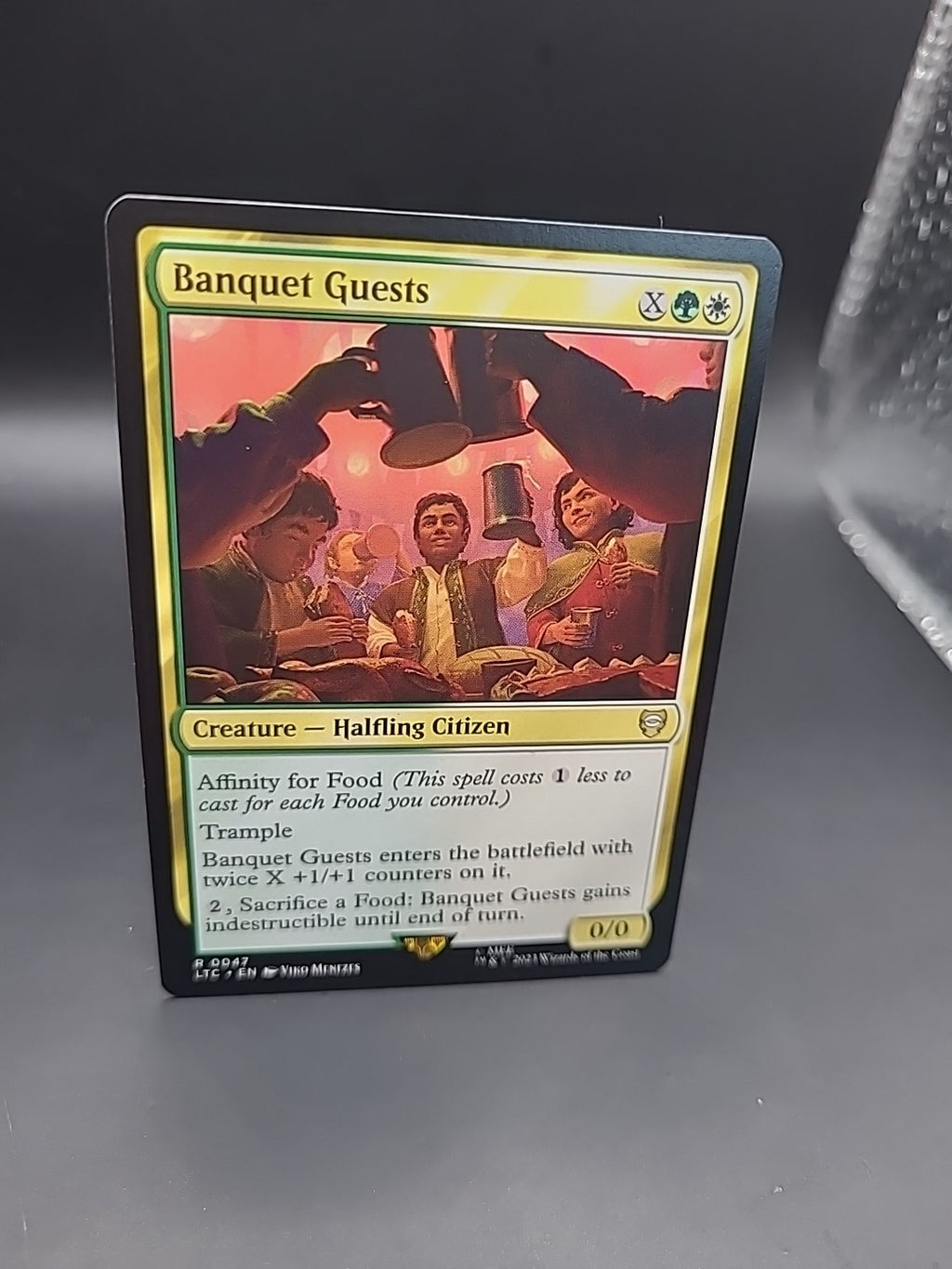 Banquet Guests 0047 Non Foil Rare LOTR Commander MTG Near Mint
