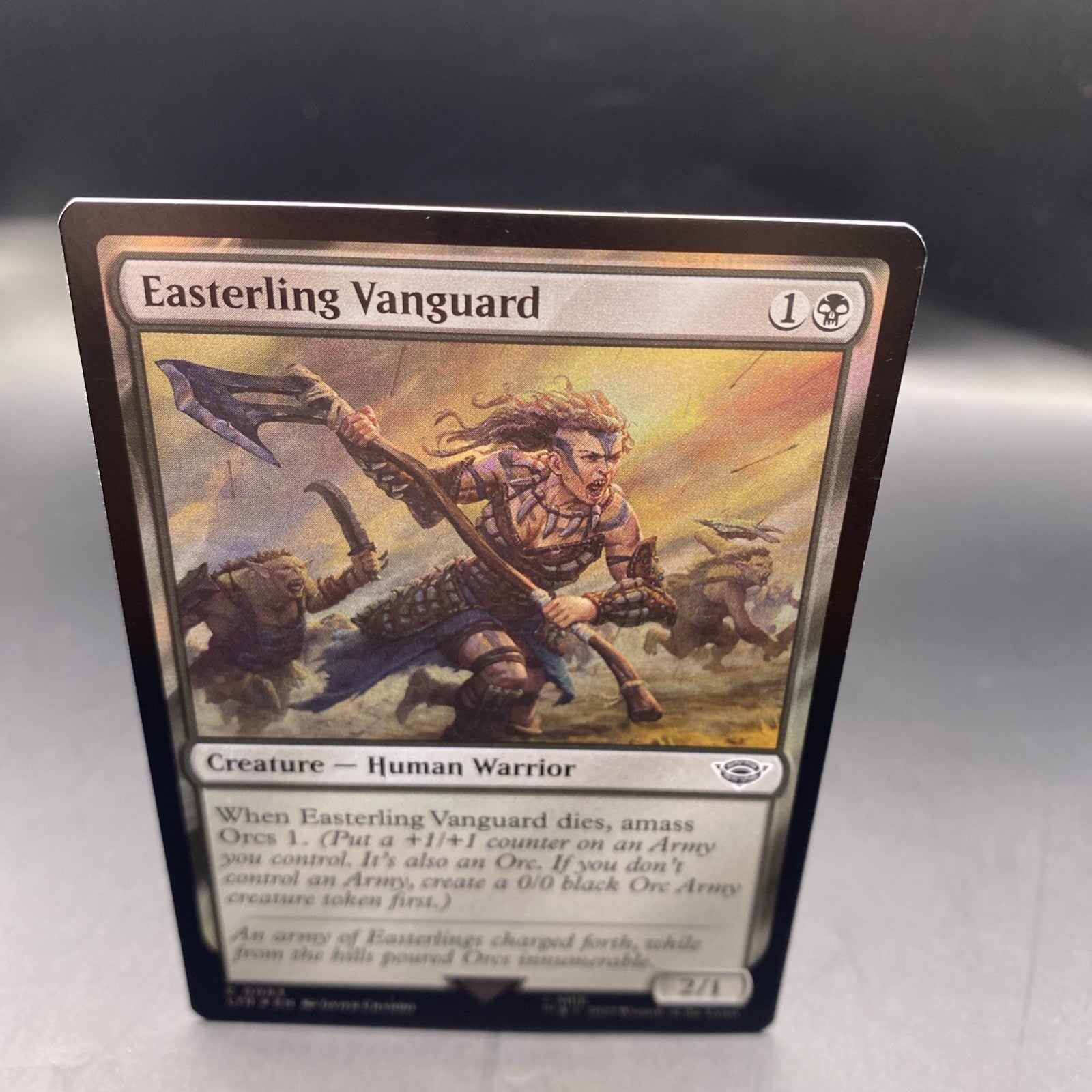 MTG Magic The Gathering Easterling Vanguard Foil + 1 Regular Card