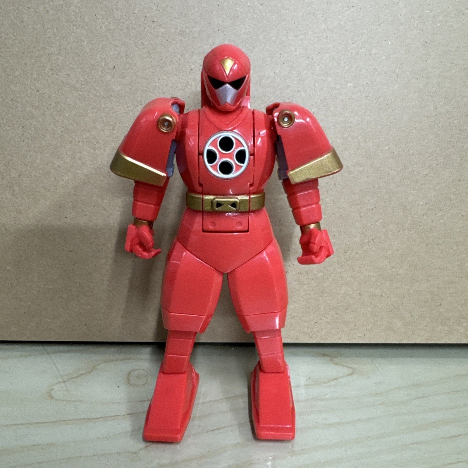 POWER RANGERS FIGURE Ninja Storm Red Ninja Ninjakon Megazord Bandai 2002