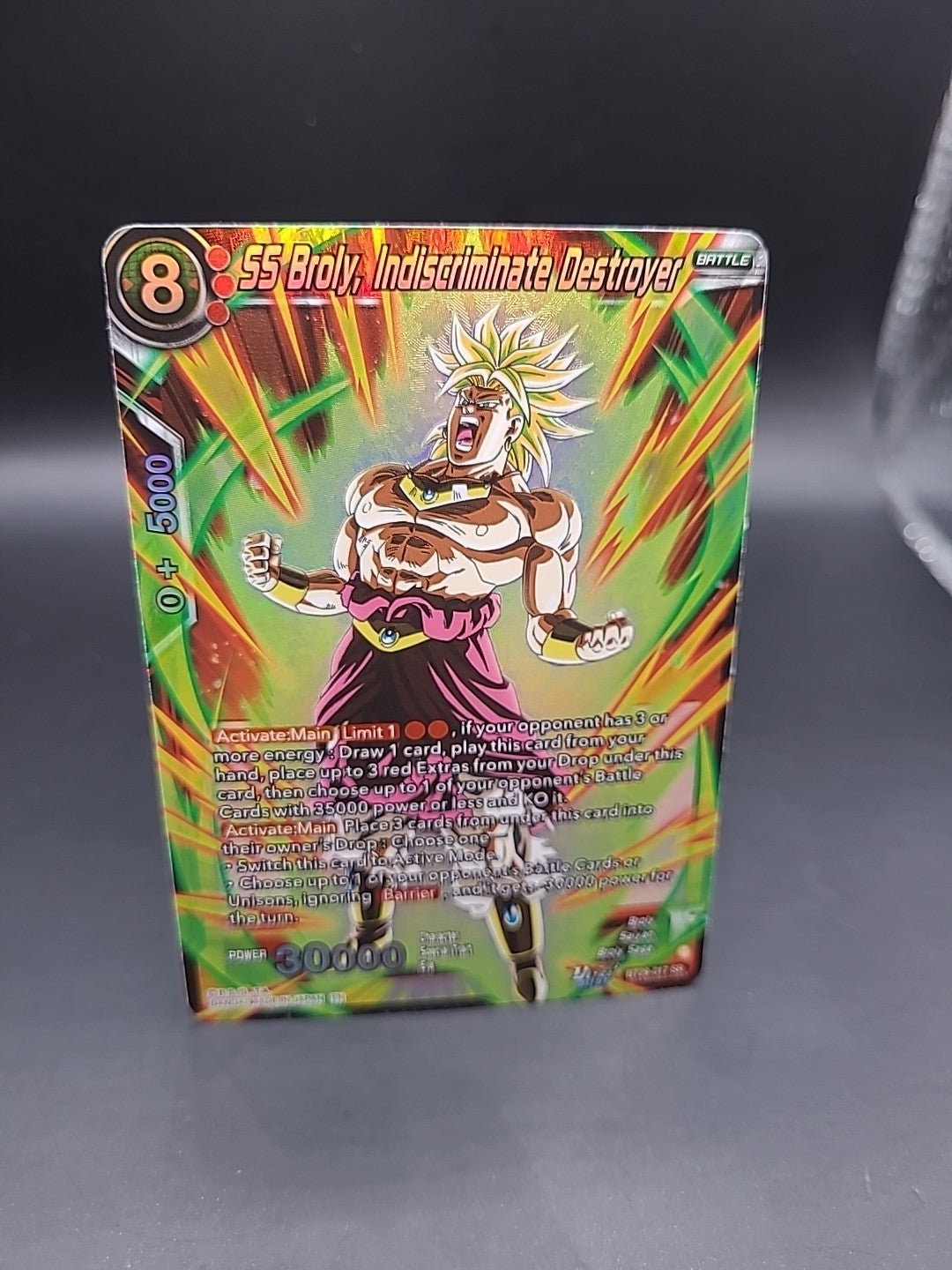 SS Broly, Indiscriminate Destroyer BT29-017 SR - Dragon Ball Super Card Game