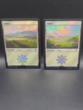 Plains (0262 & 0263)(Foil) (NM) Lord of the Rings LTR Magic MTG