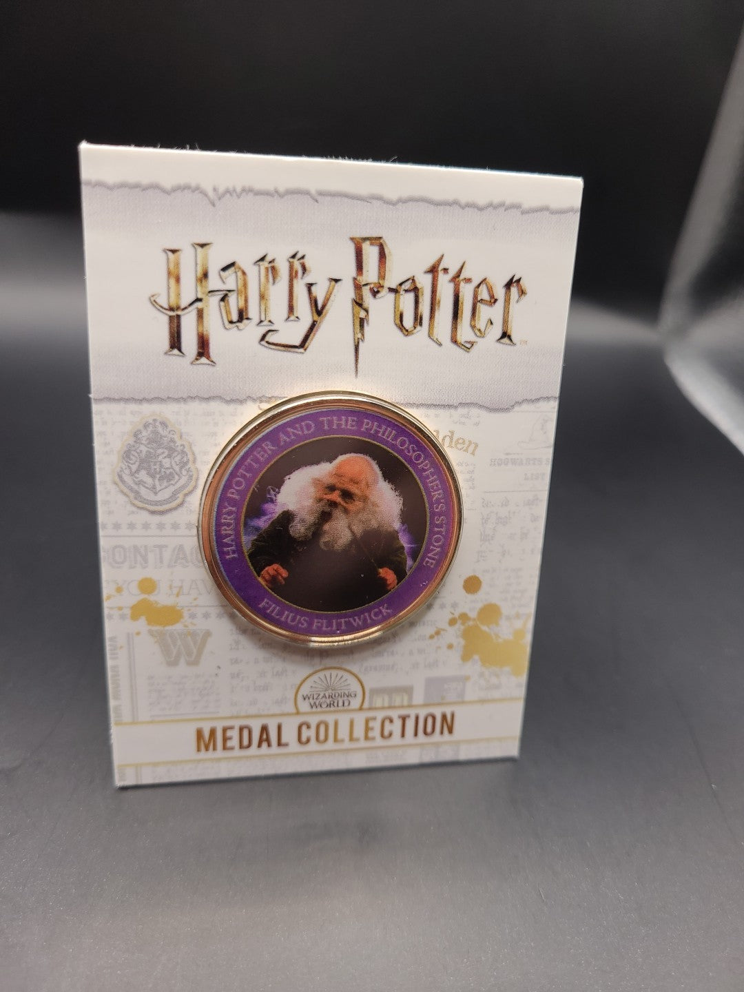 Harry Potter medal collection - Philosophers Stone Filius Flitwick