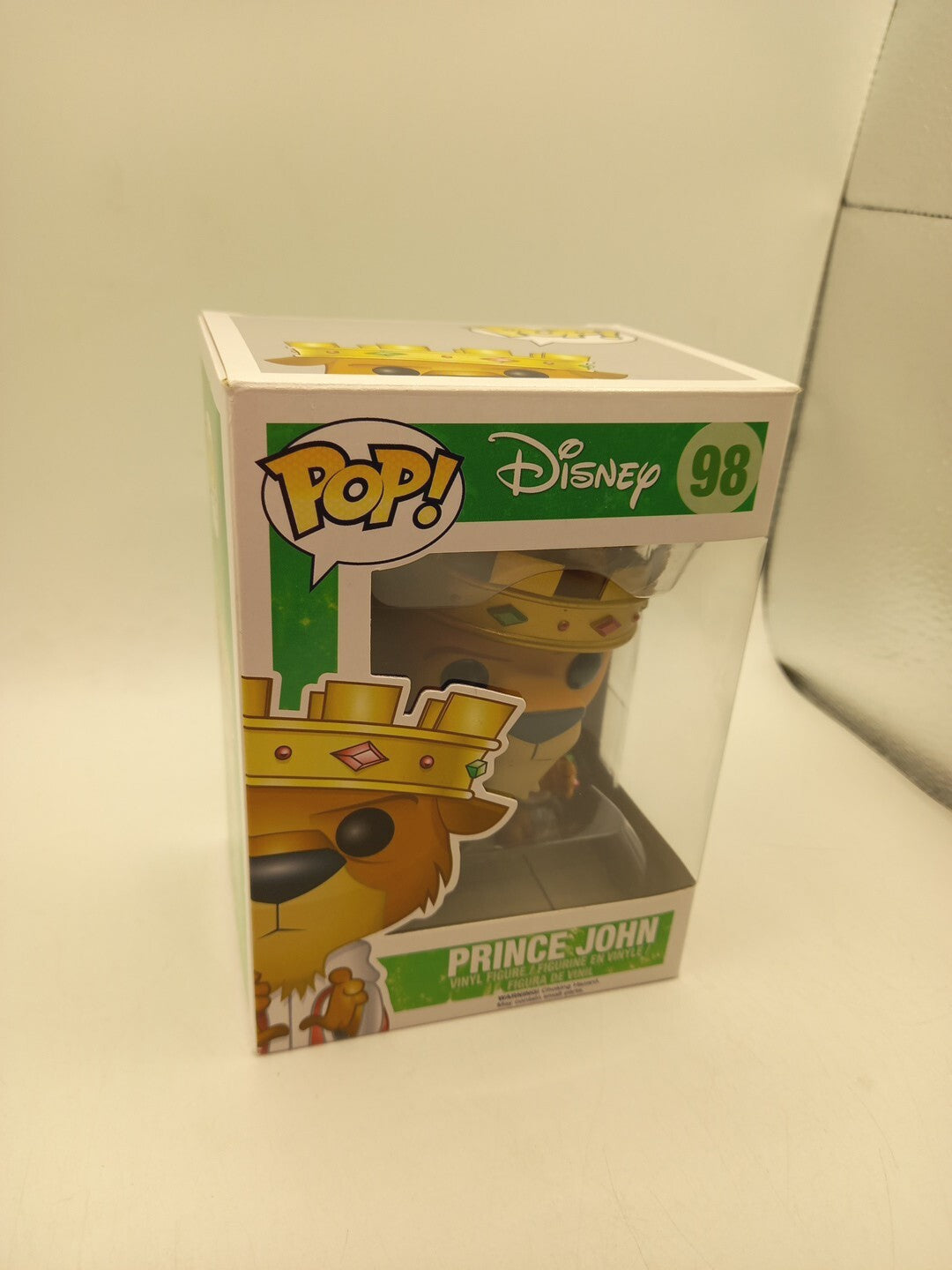 Funko Pop Disney Prince John Robin Hood #98