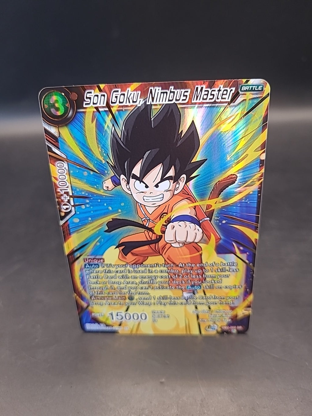 Son Goku, Nimbus Master DB3-003 SR MYTHIC GOLD - Dragon Ball Super Card Game