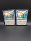 2 X Second Tenet of Chi: Tide Regular - MST082 NM - FaB Flesh and Blood