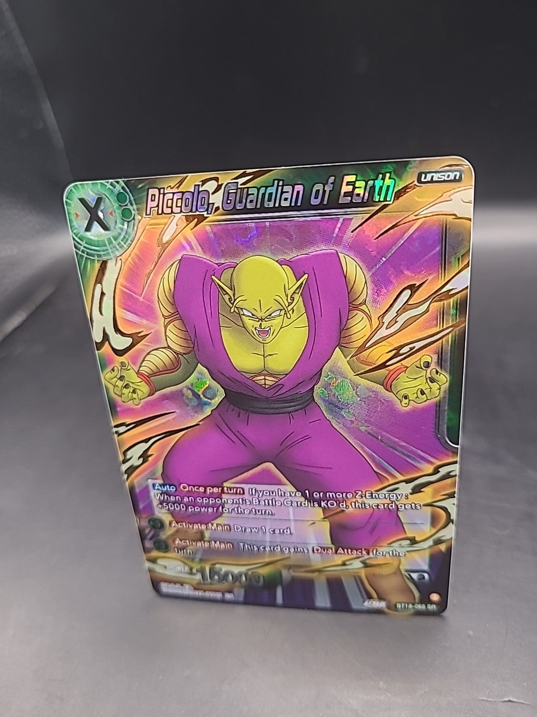 Piccolo, Guardian of Earth BT18-065 SR Dawn Of The Z Legends DBS NM Foil