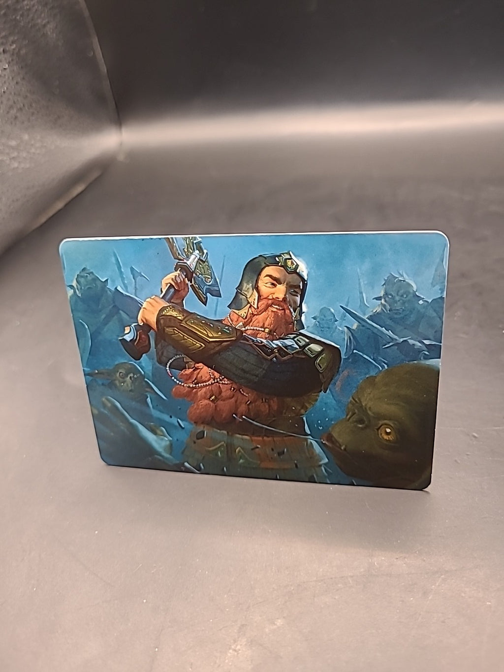 Gimli Counter of Kills 10/81 Art Series Magic Card Lord of The Rings
