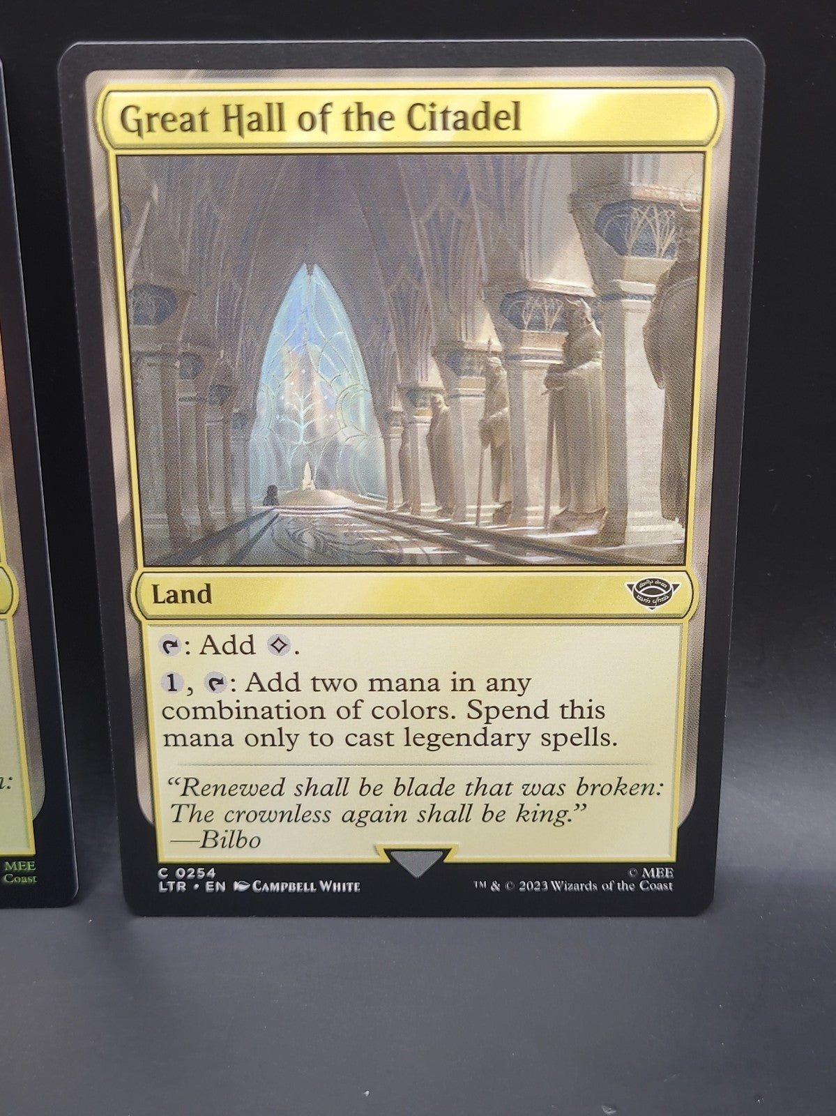 MTG Great Hall of the Citadel 0254 Lord of the Rings M/NM Foil & Regular
