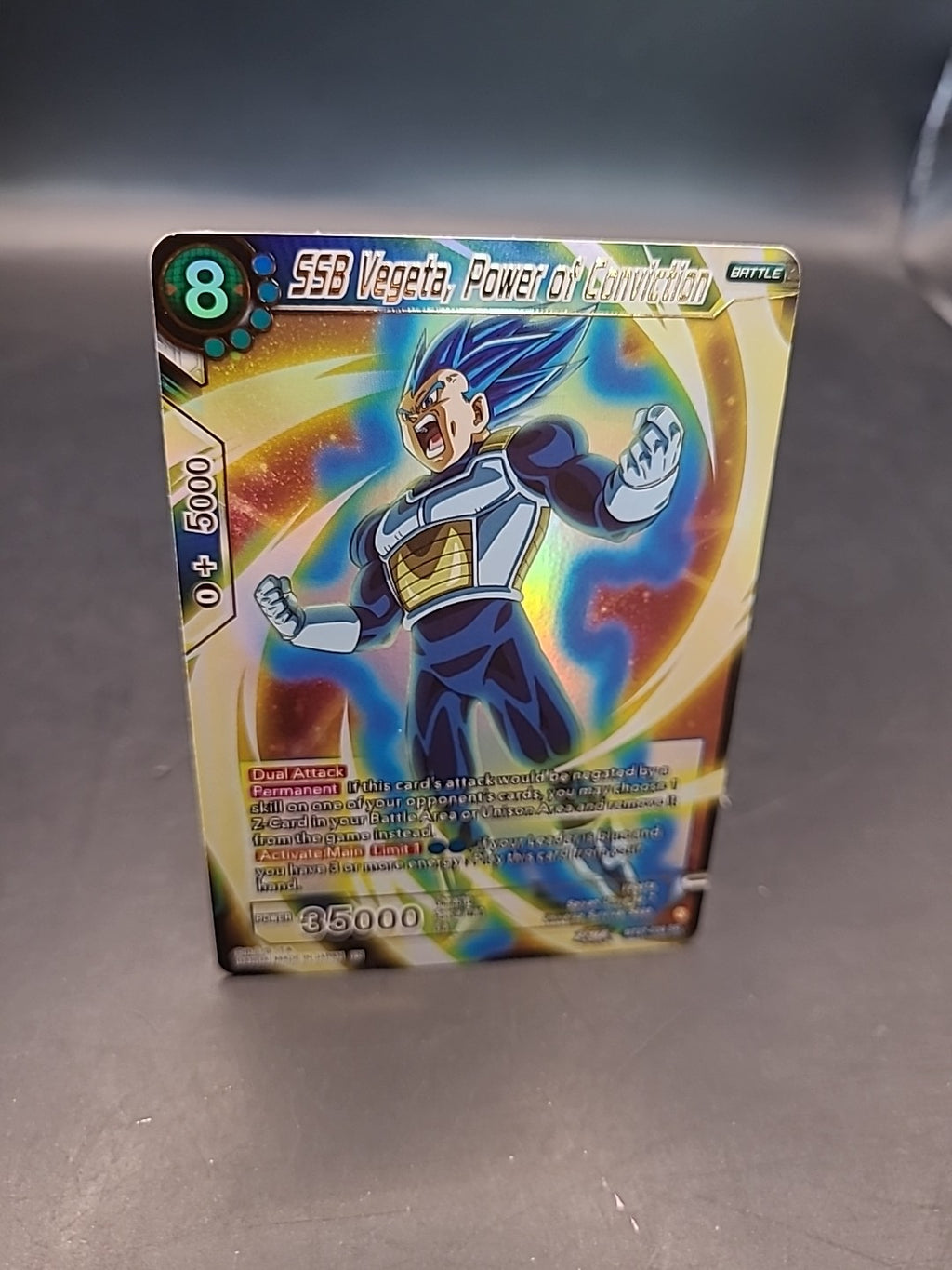 SSB Vegeta, Power of Conviction BT27-039 SR - Dragon Ball Super Card Game