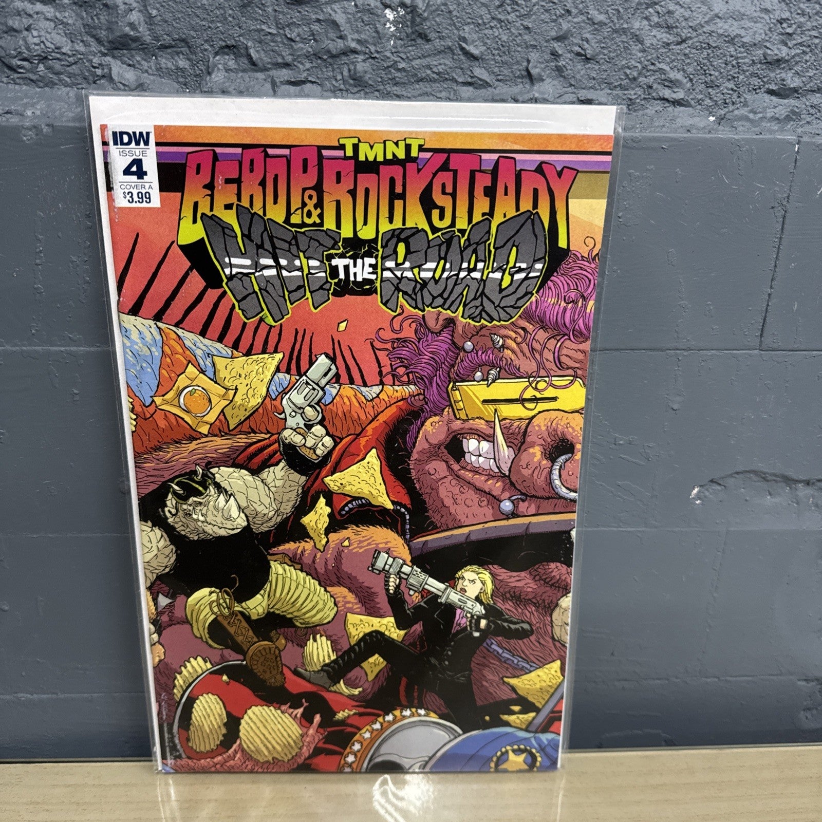 TMNT Bebop And Rock steady Hit The Road #4