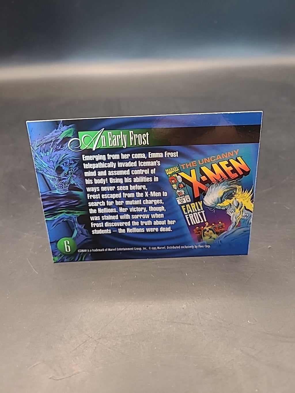 Flair '95 Marvel Annual Fleer 1995 Iceman No.6