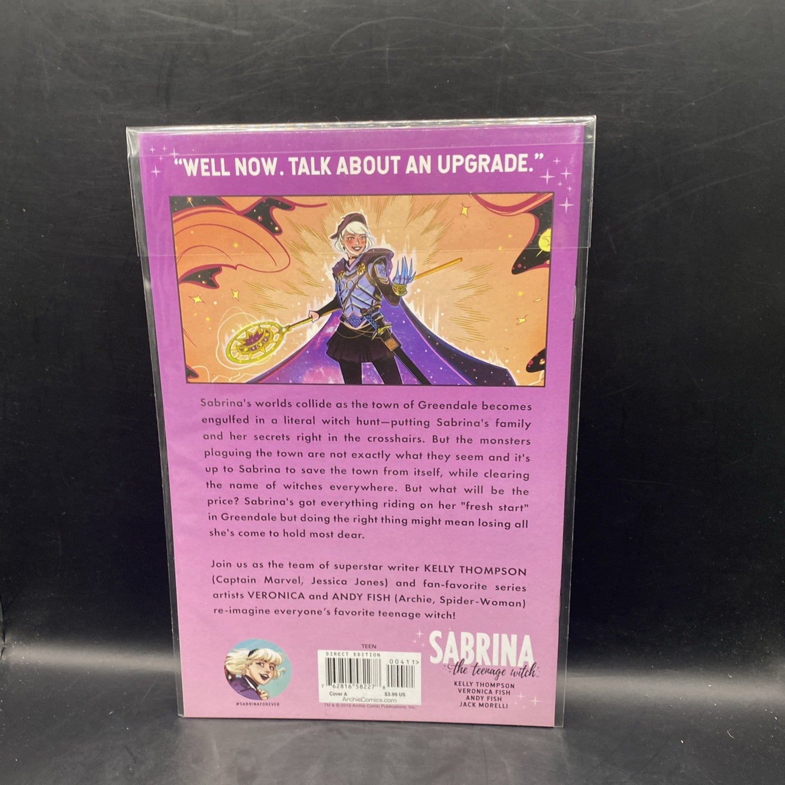 SABRINA THE TEENAGE WITCH #4, VOLUME 3, ARCHIE COMICS, SEPTEMBER 2019,