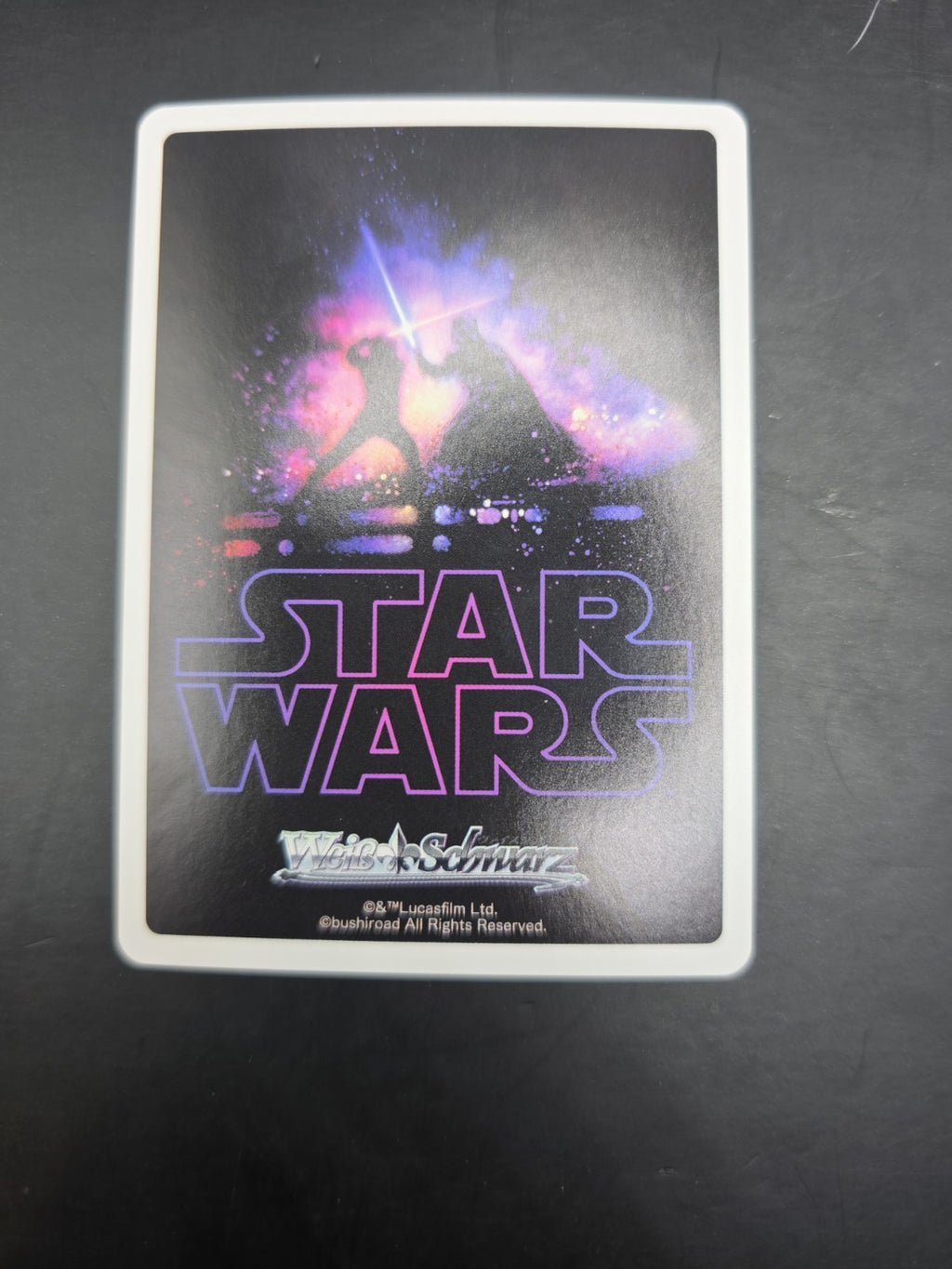 SW/SE47-01FOP The Mandolorian and Grogu FOIL Weiss Schwarz Starwars Vol 2 card