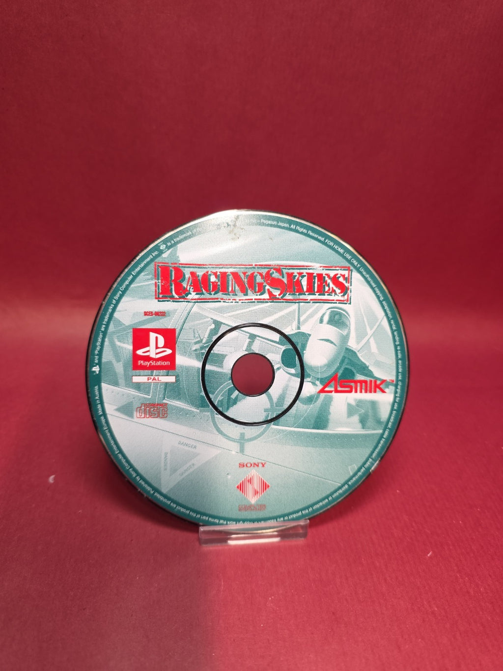 Raging Skies Ps1 No Manual Or Front Case