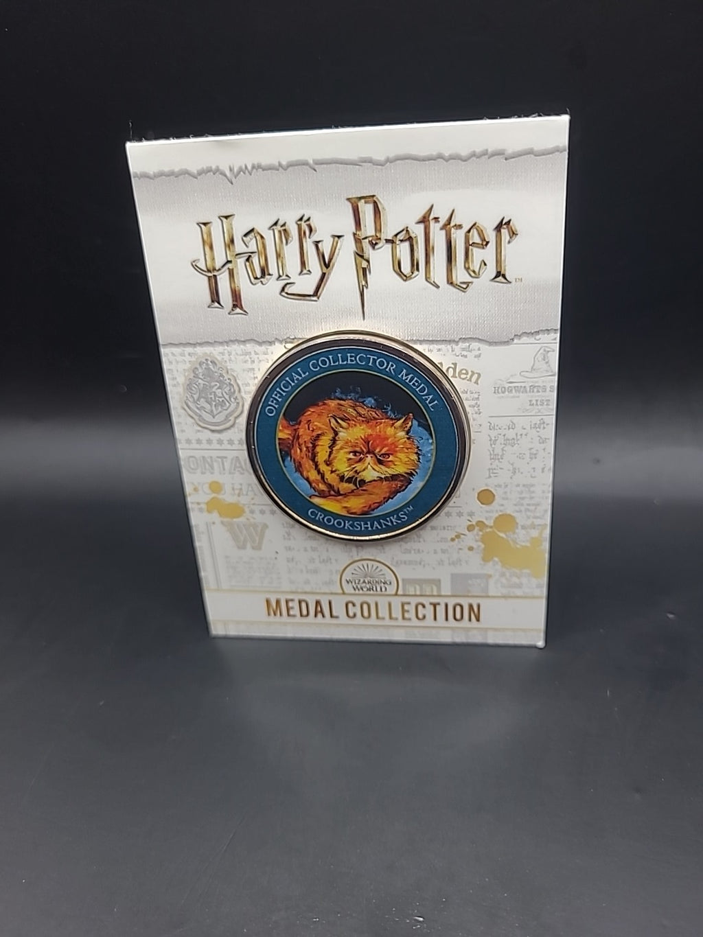 Harry Potter Medal Coin Collection - Magical Creatures - Crookshanks 