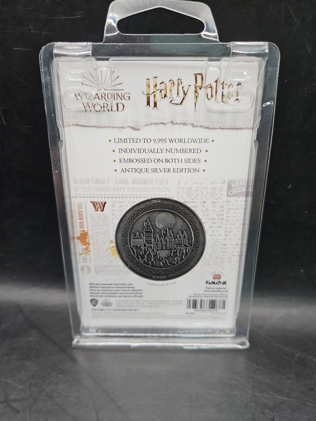Harry Potter Limited Edition Harry Potter Collectible Coin, Only 9,995 Worldwide