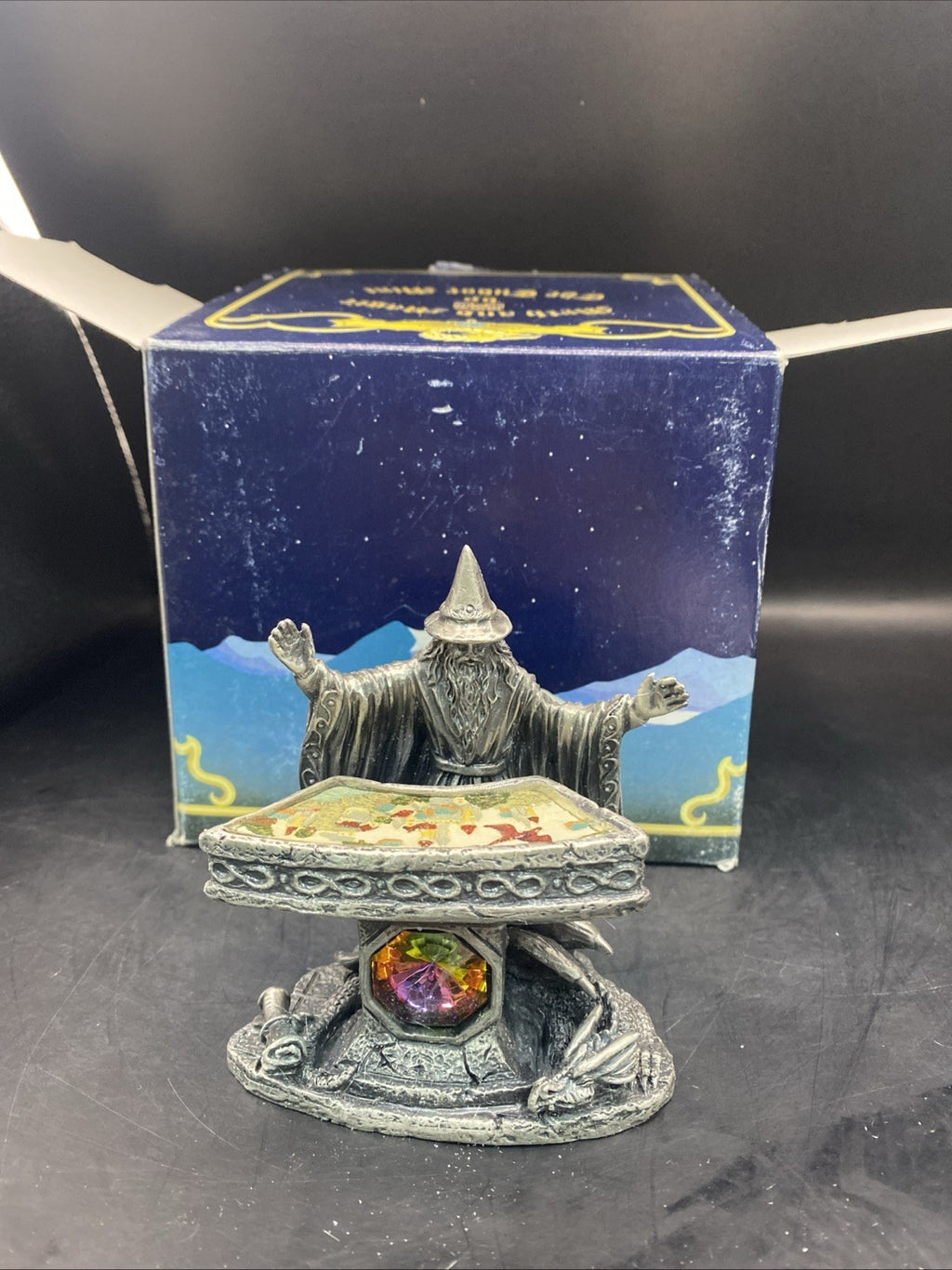 Myth and Magic - The Omnipotent Wizard 3869 - Tudor Mint Pewter Figurine Boxed