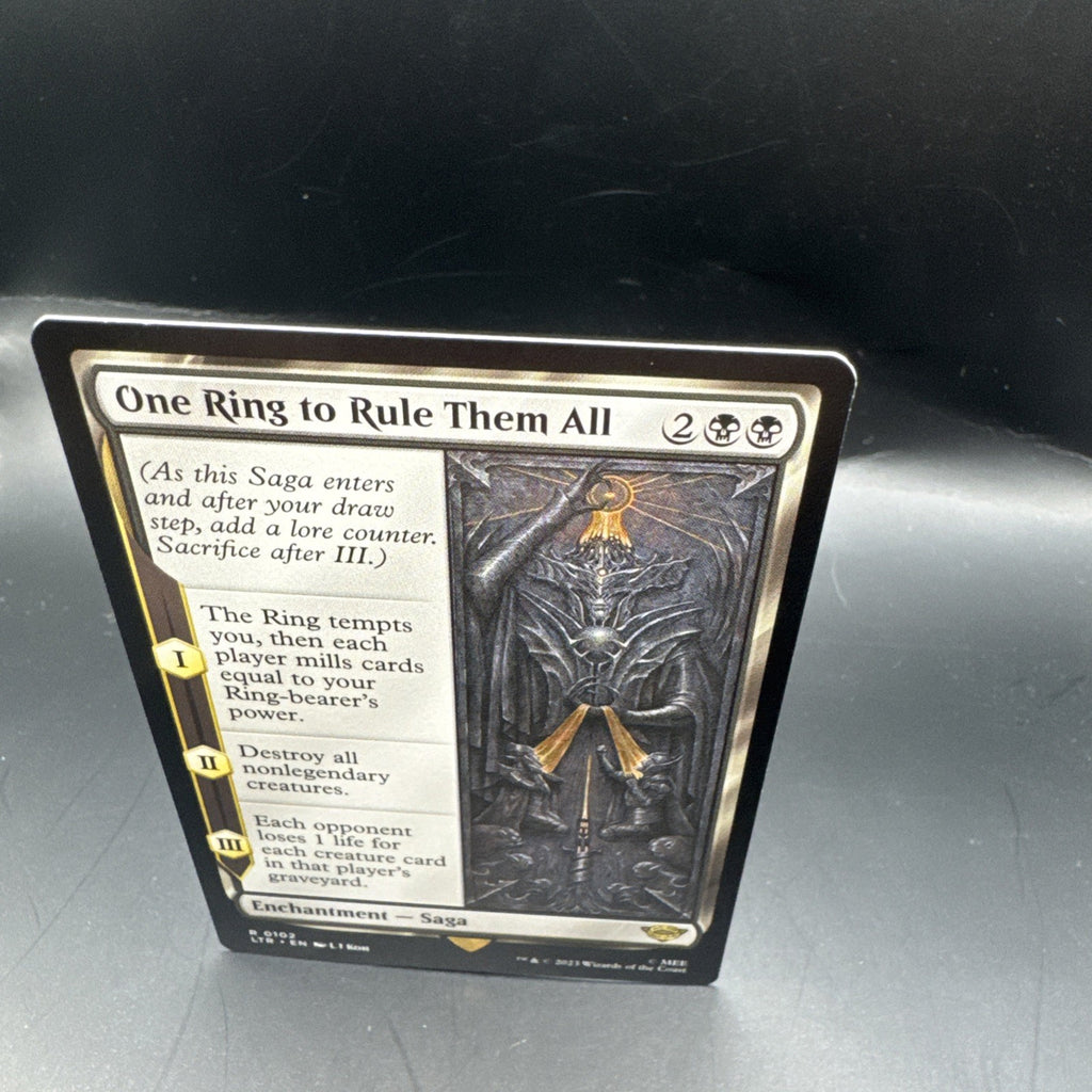 One Ring to Rule Them All / Magic MTG / Lord of the Rings - Rare - NM