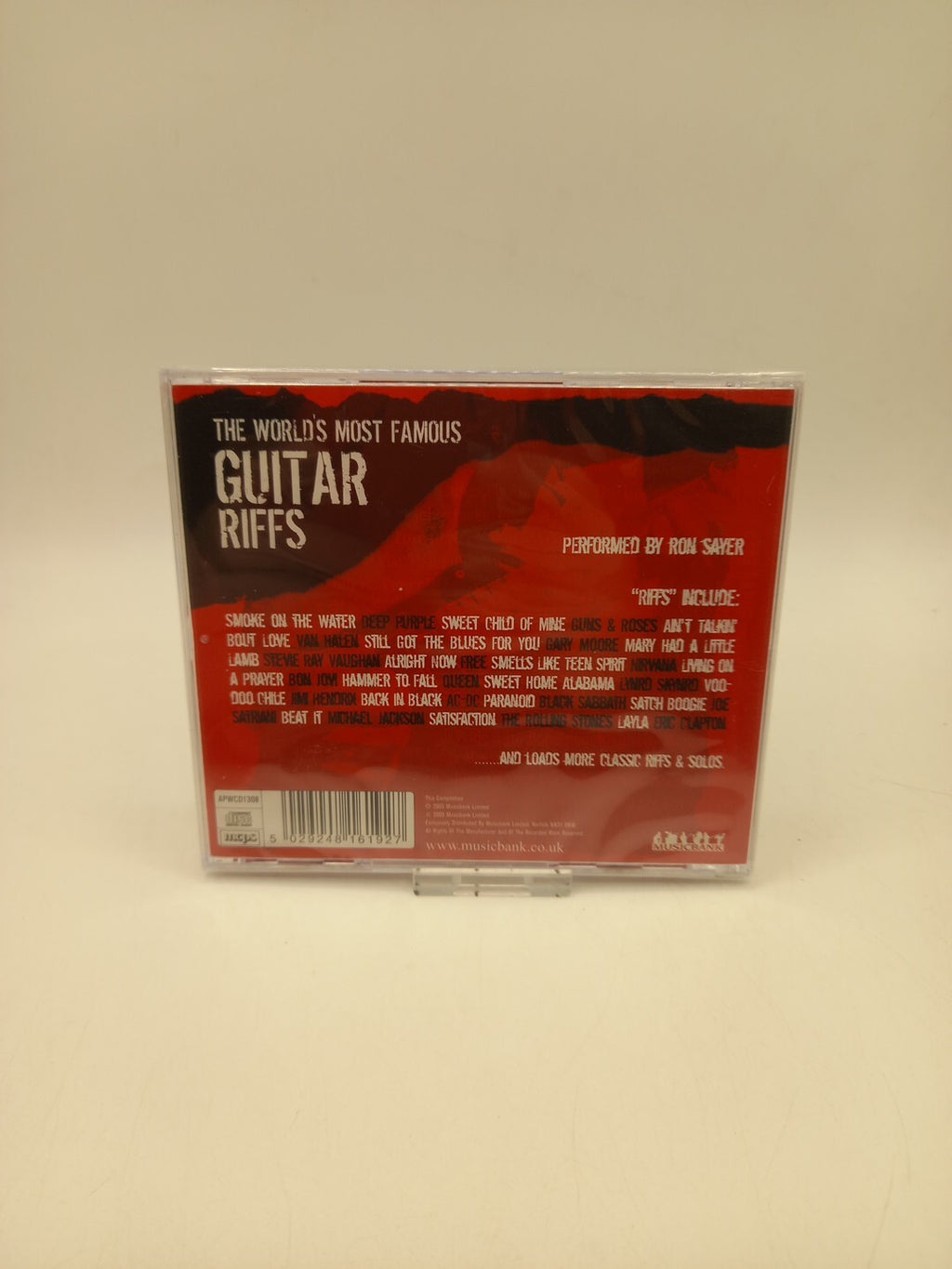 The World's Most Famous Guitar Riffs CD - New And Sealed