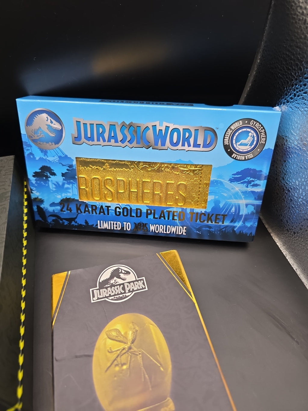 Jurassic Park/World Bundle Badge, Ticket, Ranger Set