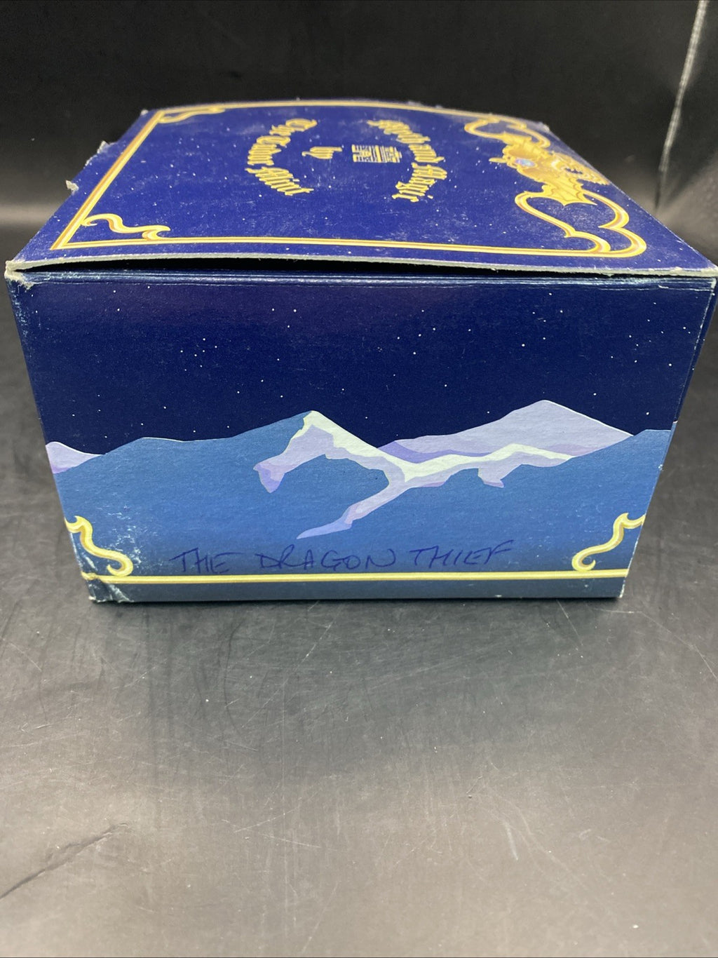 VTG Tudor Mint Collectable Myth & Magic Figurine, The Dragon Thief #3128 Boxed
