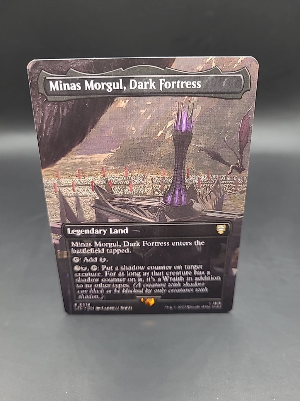 Magic The Gathering Minas Morgul, Dark Fortress Borderless Card # 0514 Regular