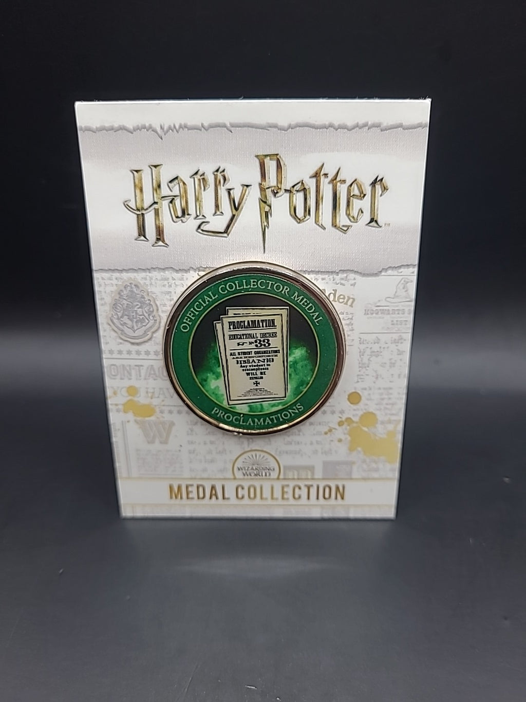 Harry Potter medal collection - Proclamations