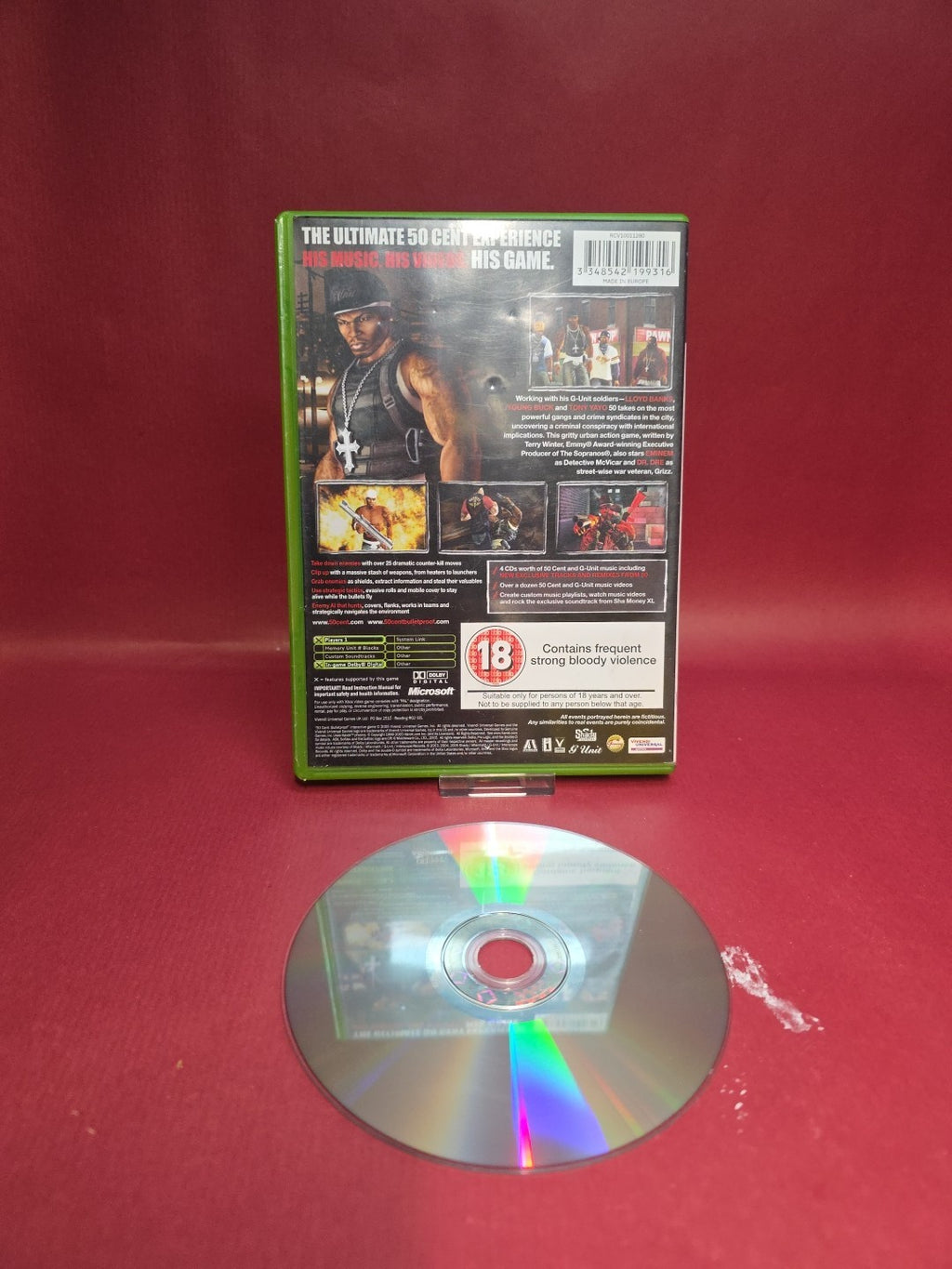 50 Cent: Bulletproof (Xbox) - No Manual