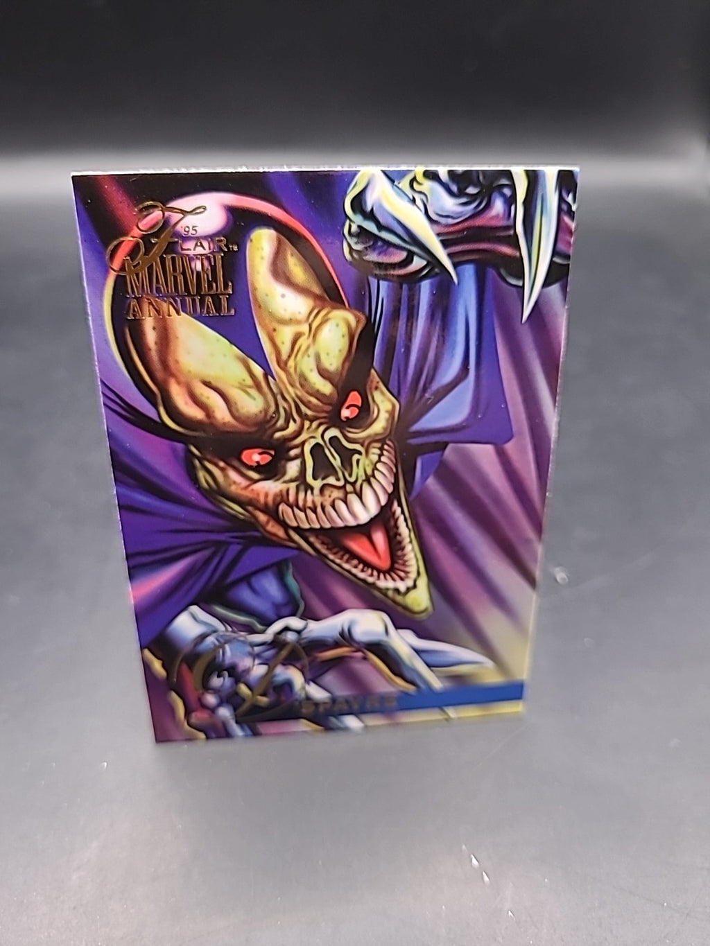 Marvel Annual 1995 Fleer Flair Trading Card Cry D'Spayre #19 Number 19