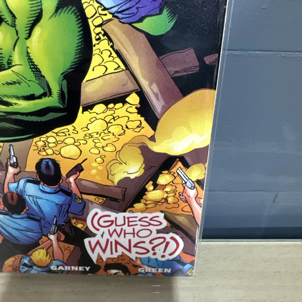 HULK 2 VARIANT A 1999 JOHN BYRNE RON GARNEY Smalltown vs Green Goliath MARVEL