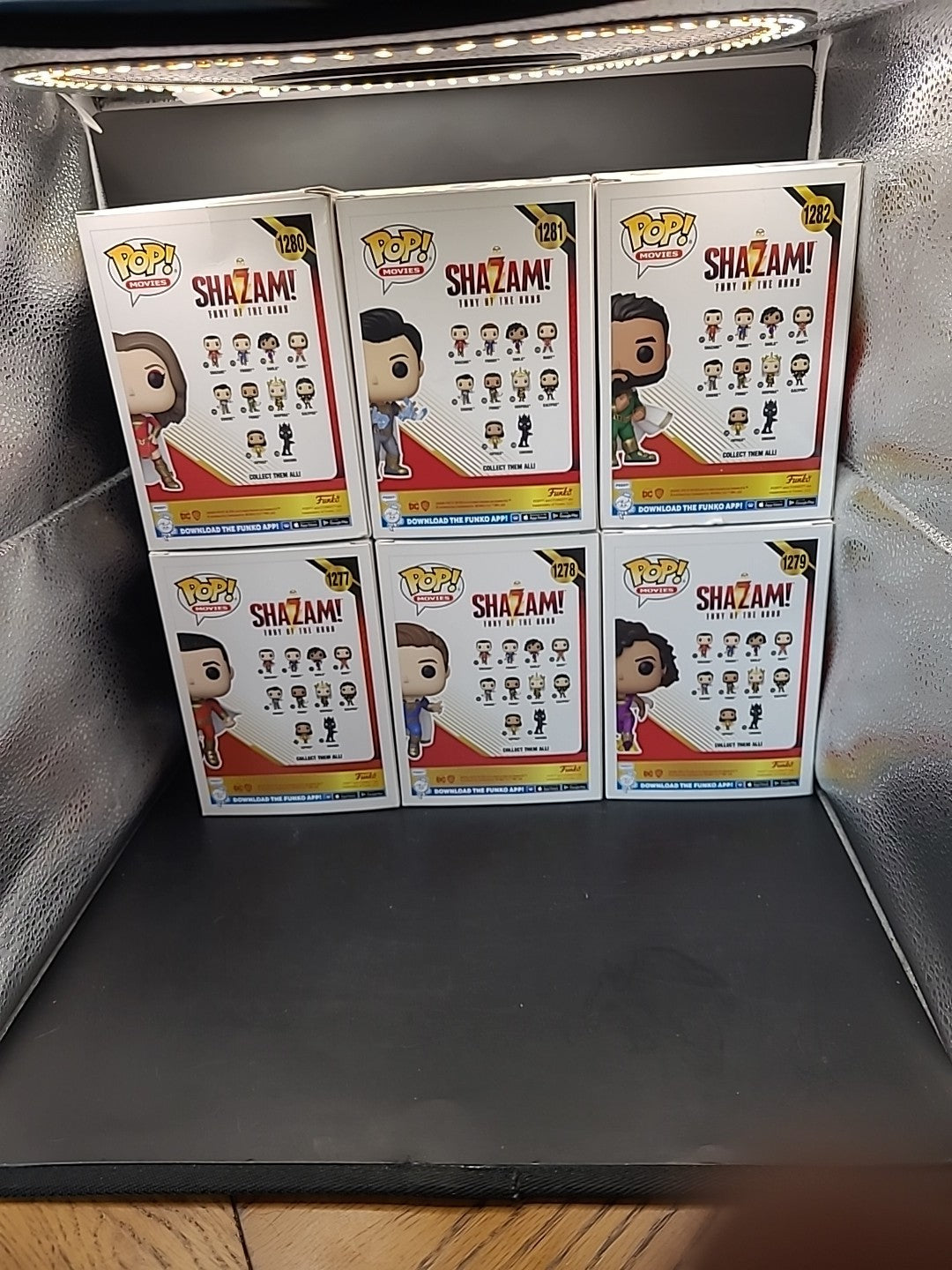 DC Shazam Funko Pop Figures X6