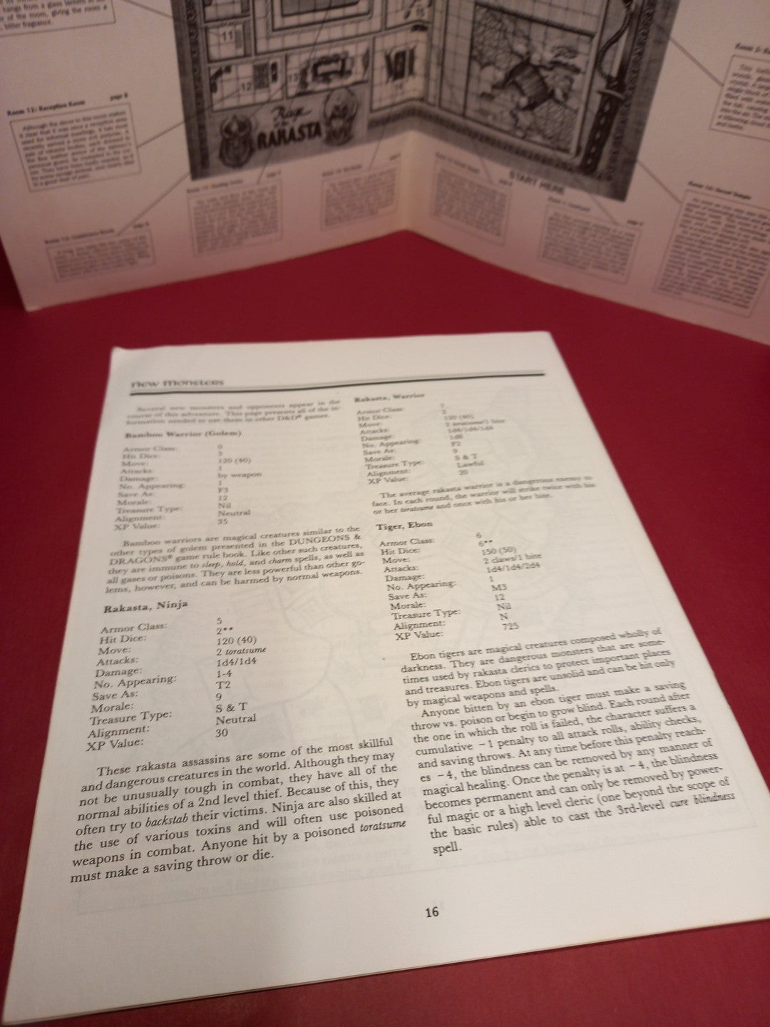 Dungeons and Dragons Rage Of The Rakasta  Book Only