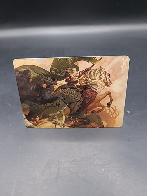 1x Art Series (68/81) - Marshal's Anthem MTG The Lord of the Rings: Tales of Mid