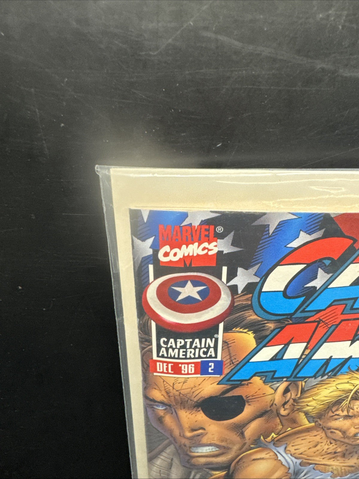 CAPTAIN AMERICA #2 - ROB LIEFELD ART! MARVEL, HEROES REBORN, I COMBINE SHIPPING!