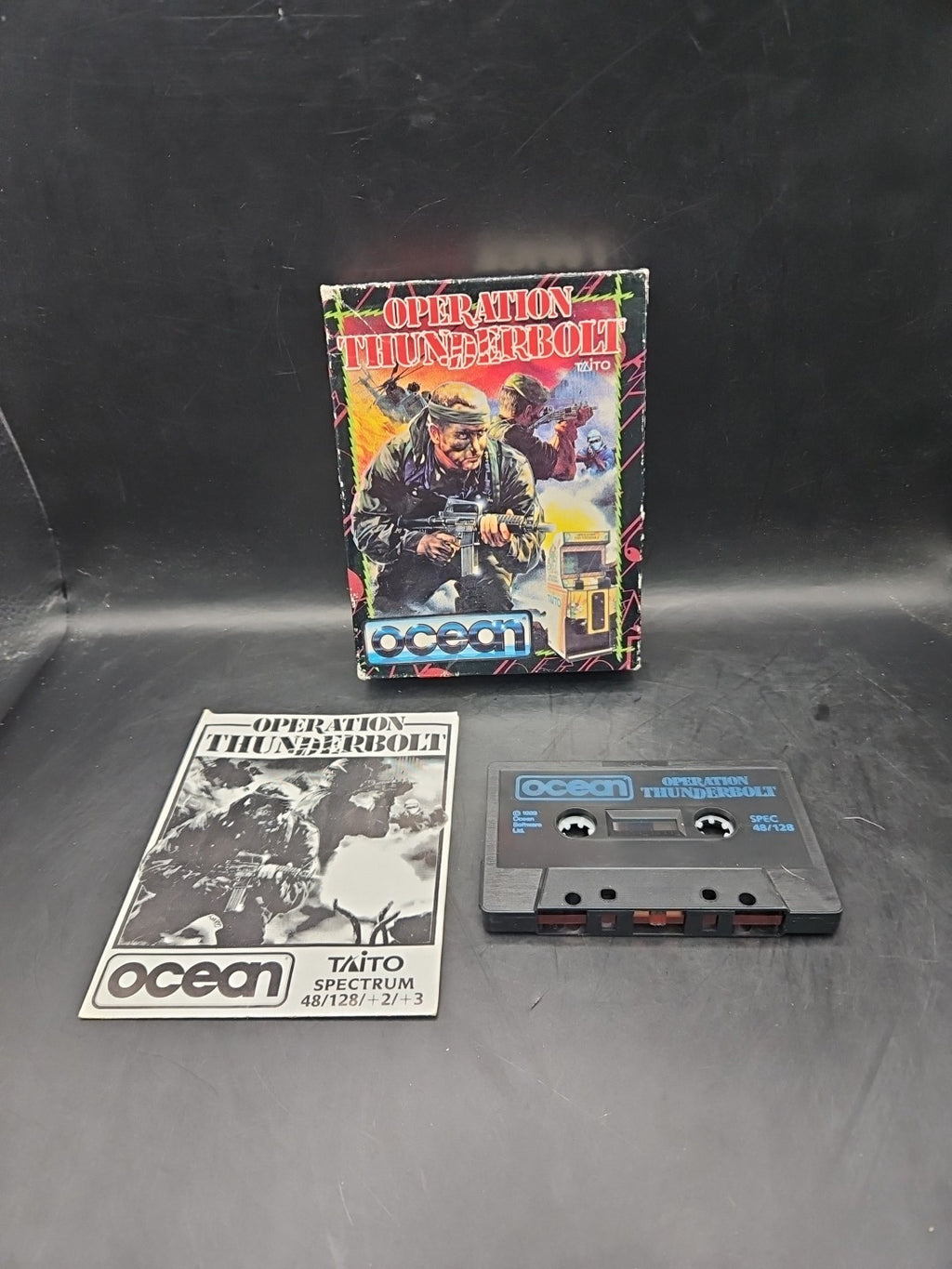 Operation Thunderbolt ZX Spectrum 48K 128K Game - IN BOX - Ocean