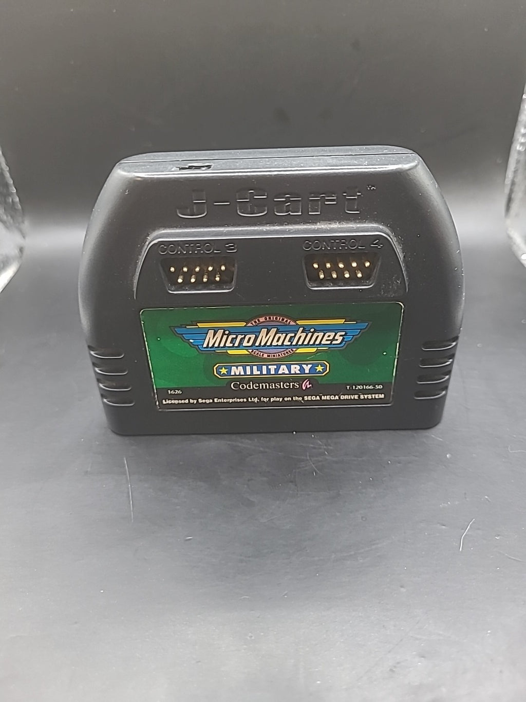 Micro Machines Military Sega Mega Drive Game Cartridge