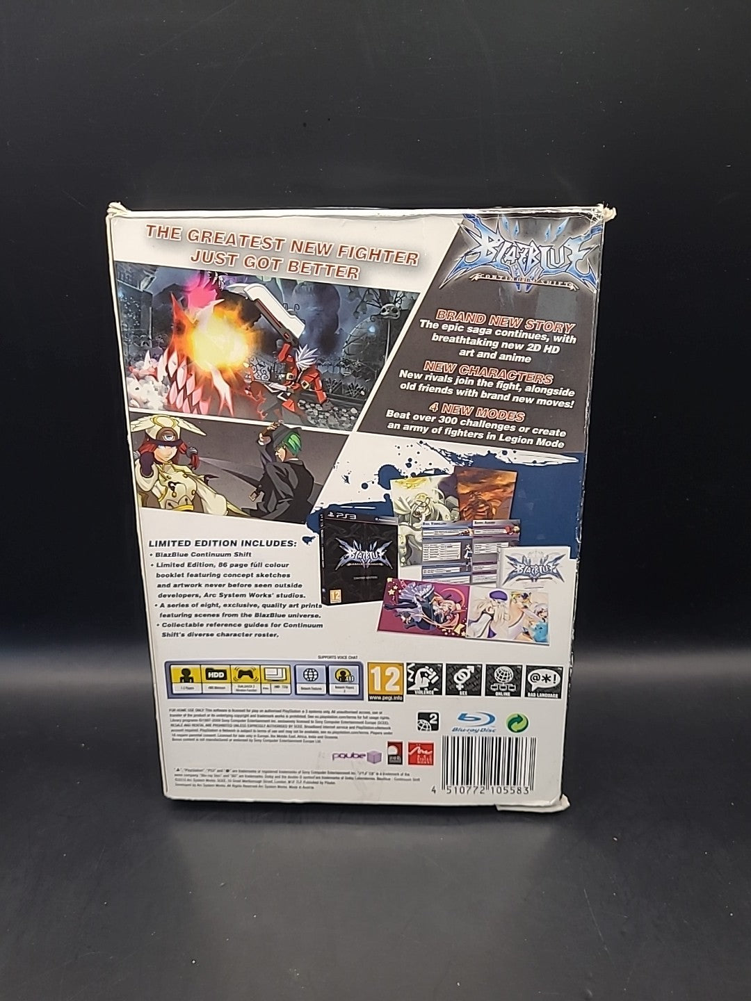 Blazblue: Continuum Shift Limited Edition PS3 Game - PAL