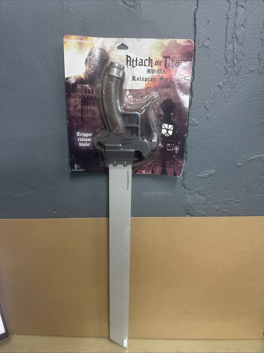 ThinkGeek Funimation Attack on Titan Cosplay Replica Gun Sword
