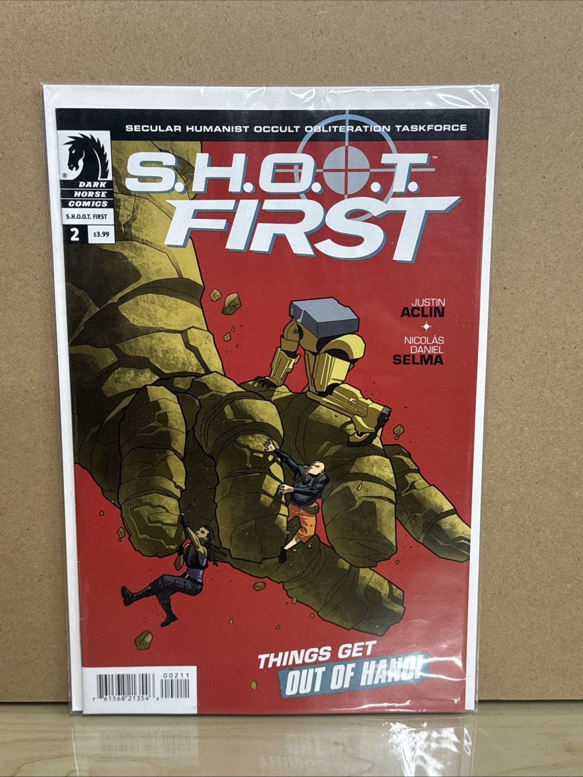 S.H.O.O.T. First #2 2013 Dark Horse Comics Mid Grade Comic Book L75-206