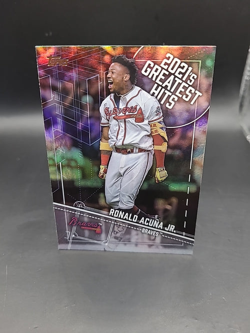 2022 Topps Baseball - 2021's Greatest Hits #21GH-11 Ronald Acuna Jr Braves