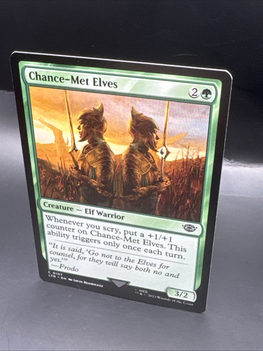 MTG Chance-Met Elves (Foil) + 1 Regular Card C0157