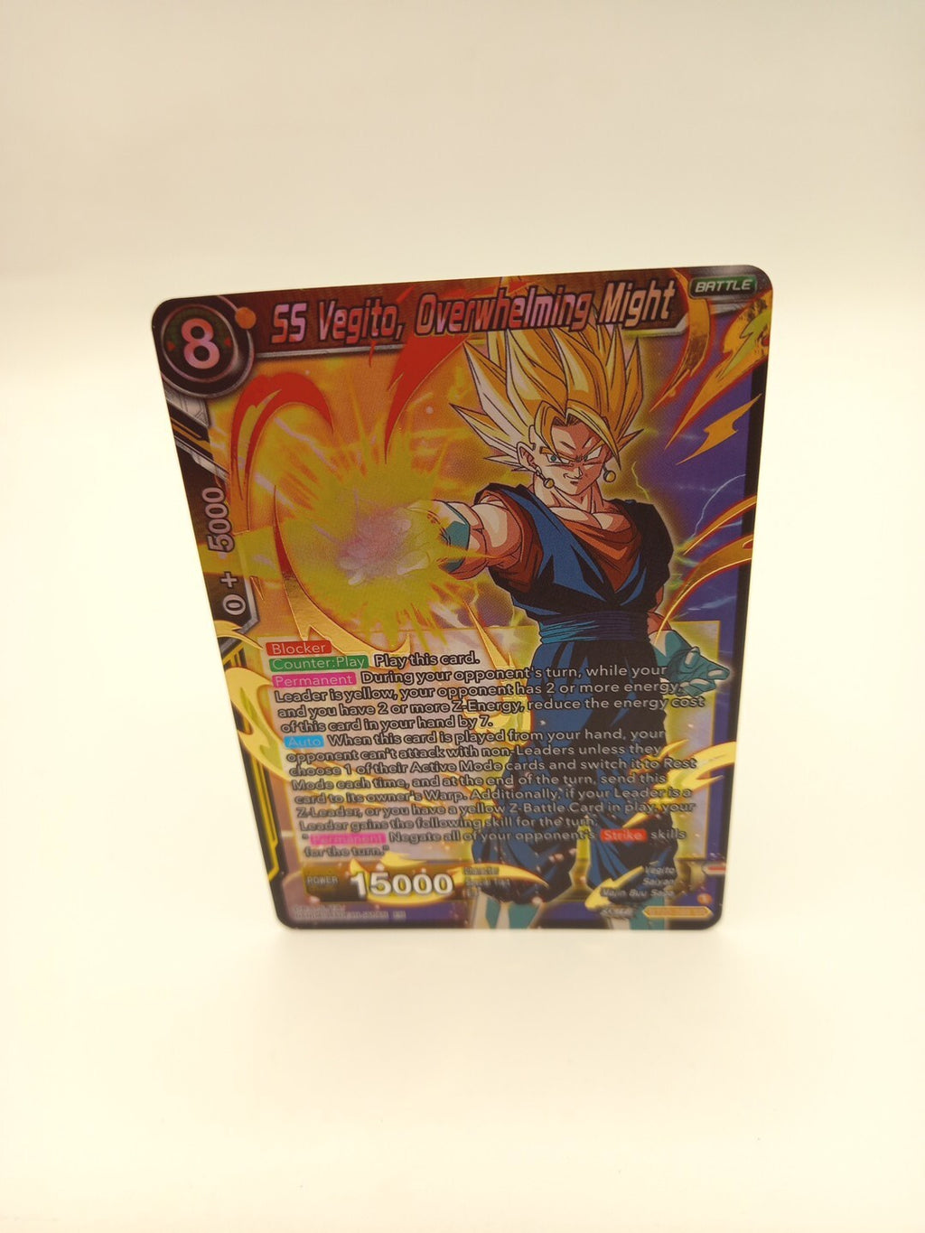 SS Vegito, Overwhelming Might BT20-099 SR - Dragon Ball Super